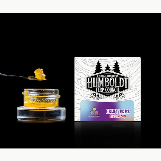 Humboldt Terp Council - Humboldt Terp Council | Live Resin Fruit Pops 1g - 1
