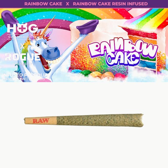Rogue Chemistry - Rainbow Cake Infused Pre Roll - 1