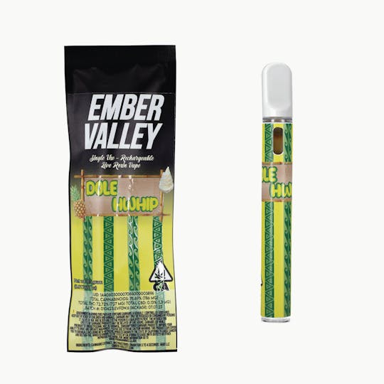 Ember Valley - Dole Hwhip Live Rosin Disposable .5G - 1