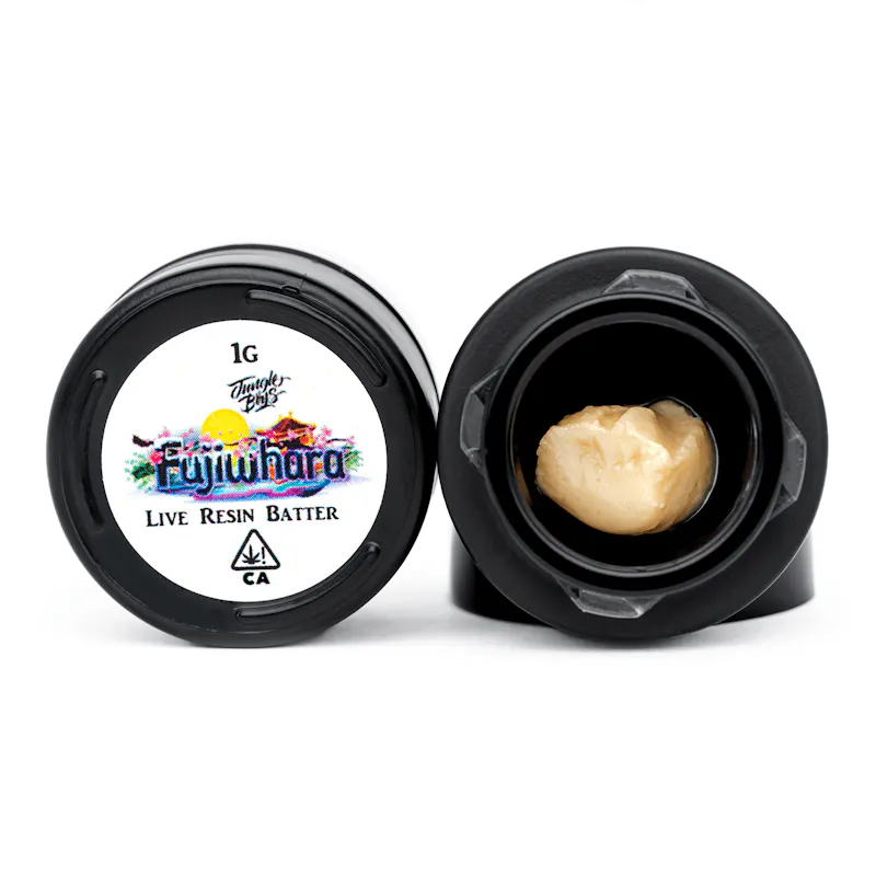 Jungle Boys Oil Refinery Co Fujiwhara - 1g Live Resin Batter concentrate