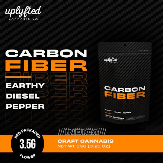 Uplyfted Cannabis Co - Carbon Fiber 3.5g Pre-Pack - 1