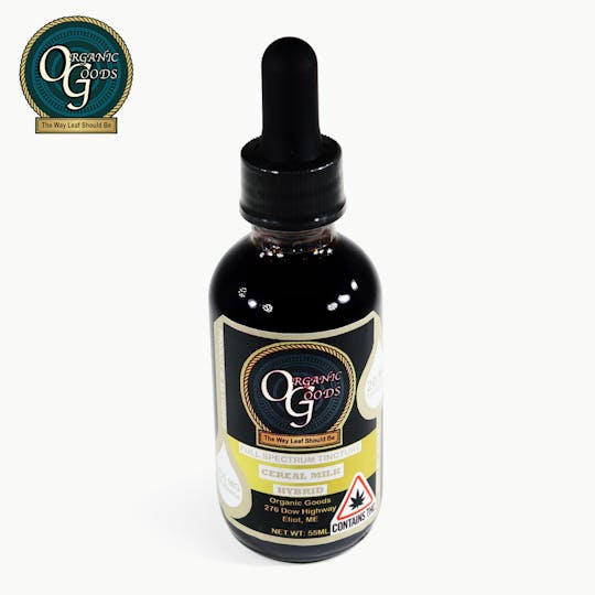 Organic Goods - Organic Goods Tincture THC Full Spectrum Cereal Milk 1100 MG - 1