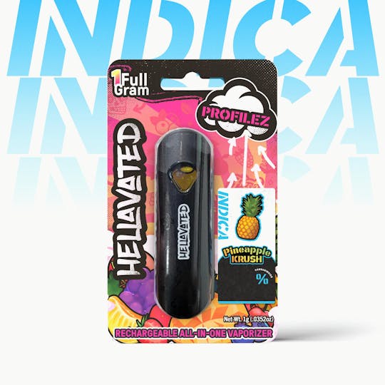 Hellavated - Pineapple Krush Profilez All In One 1g - 1