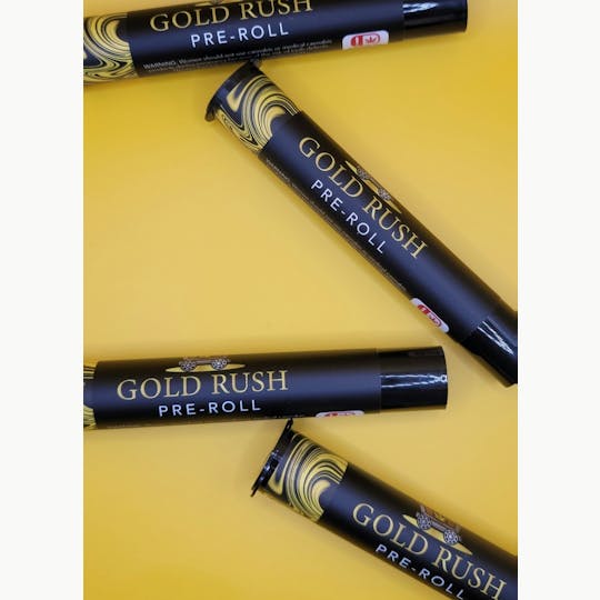 Gold Rush Premium Extracts - Gold Rush: 1 g Pre-Roll - Chem Chillz - 1