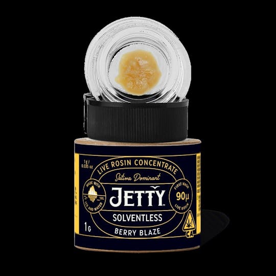 Jetty Extracts - Berry Blaze Live Rosin Concentrate 1g - 1
