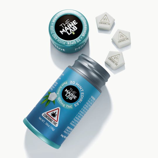 The Maine Lab - Nano THC Mints (100MG) - 1