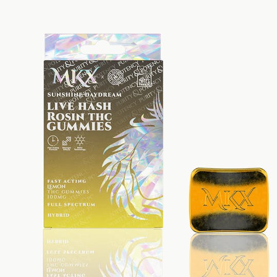 MKX Oil Co - MKX Live Hash Rosin Gummies (100mg)- Sunshine Daydream - 1