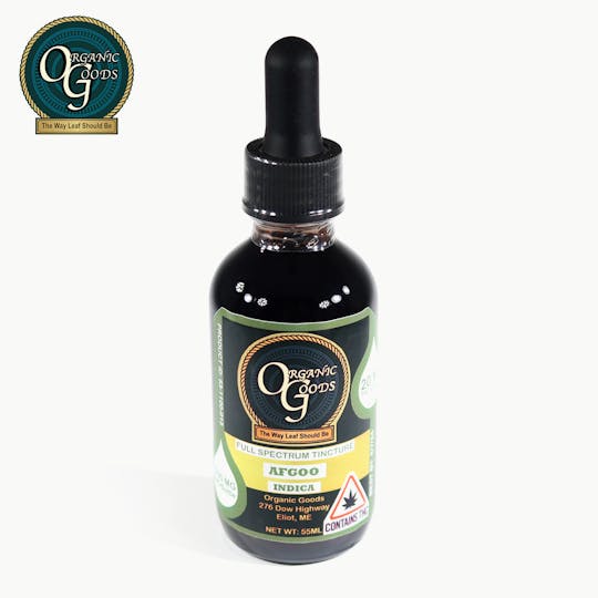 Organic Goods - Organic Goods Tincture THC Full Spectrum Afgoo 1100 MG - 1