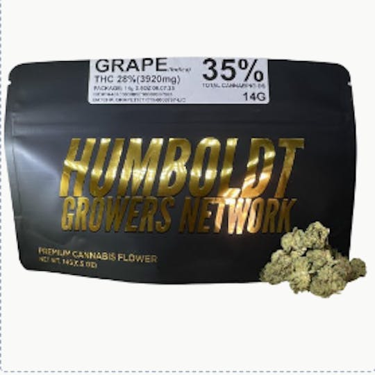 Smoakland - Humboldt Growers Network - Grape (I) - 14g - 1