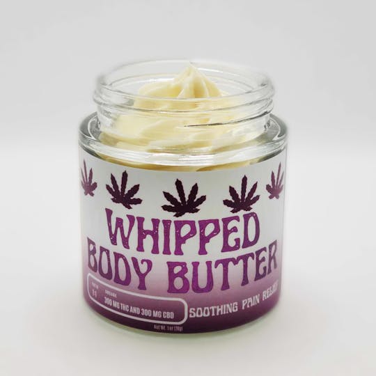 Highly Rooted - Whipped Body Butter 300mg - 1