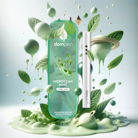 dompen™ & Koa - dompen™ Moroccan Mint (1:1) - 1G Disposable - 1