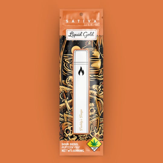 Freddy's Fuego - Sour Diesel (Liquid Gold) - Disposable - 1