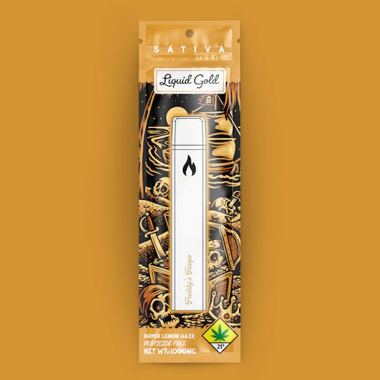 Freddy's Fuego - Super Lemon Haze (Liquid Gold) - Disposable - 1