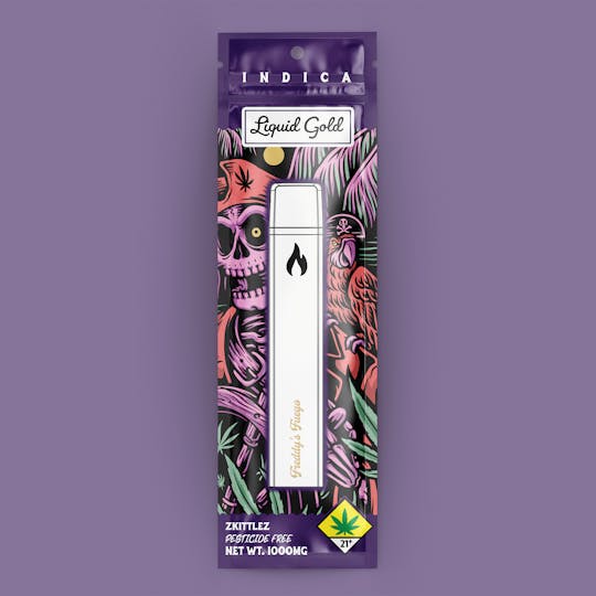 Freddy's Fuego - Zkittlez (Liquid Gold) - Disposable - 1