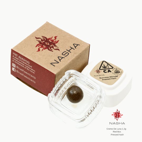 NASHA - Creme de Luna 1.2g Red Pressed Hash - 1