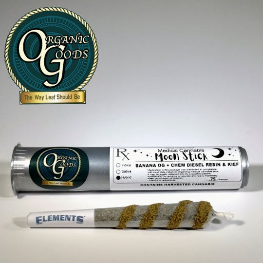 Organic Goods - Organic Goods Moon Stick Banana OG .75 G - 1