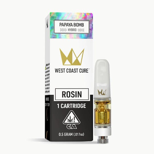 West Coast Cure - Papaya Bomb Rosin Cartridge - 0.5g - 1