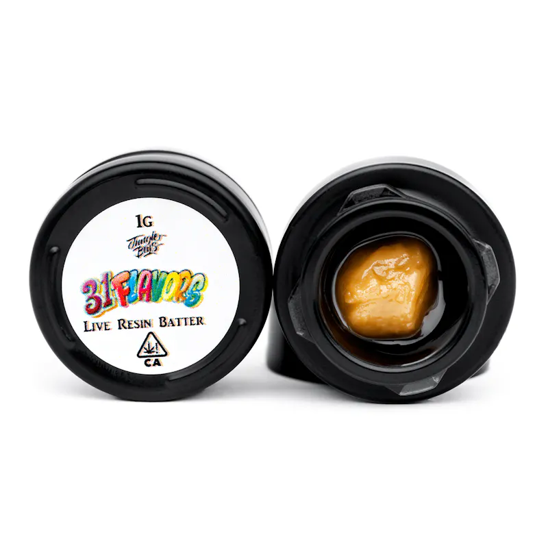 Jungle Boys Oil Refinery Co 31 Flavors - 1g Live Resin Batter