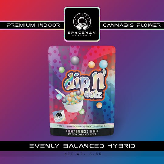 Spaceman Cannabis - Spaceman - 3.5g Flower - Dip N Dotz - 1
