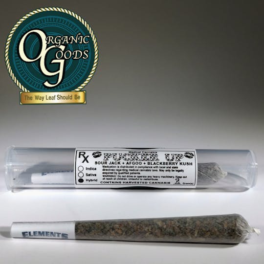 Organic Goods - Organic Goods Pre-Roll Pucker Up 1 G - 1