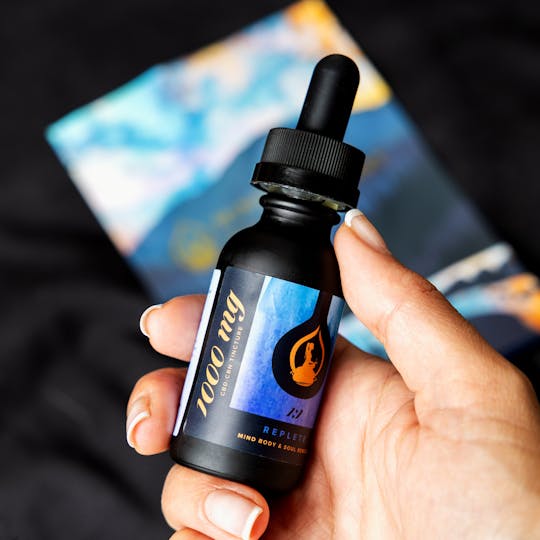 Mind Body & Soul Support - Replete 1000mg 1:1 CBD:CBN Tincture - 1