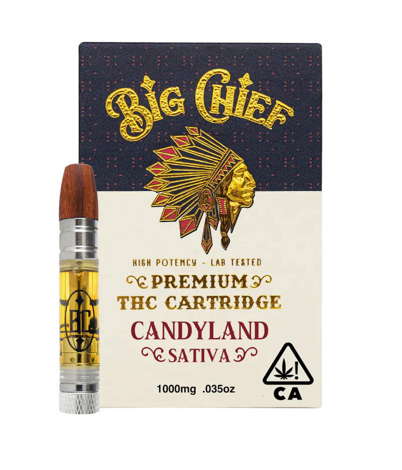 Big Chief Candyland Cartridge 1g cartridge