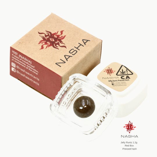 NASHA - Jelly Runtz 1.2g Red Pressed Hash - 1