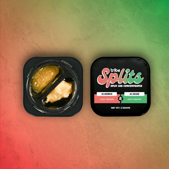 Tribe - Tribe Splits - Badder & Sugar - Juicy Froots - 2g - 1