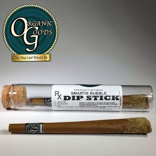 Organic Goods - Organic Goods TF Dip Stick w/ Badder & Kief Smartie Bubble 1.2 G - 1