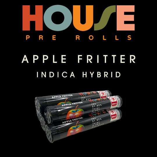 Easy Street Extracts - House Preroll - Apple Fritter - 1g - Indica - 1