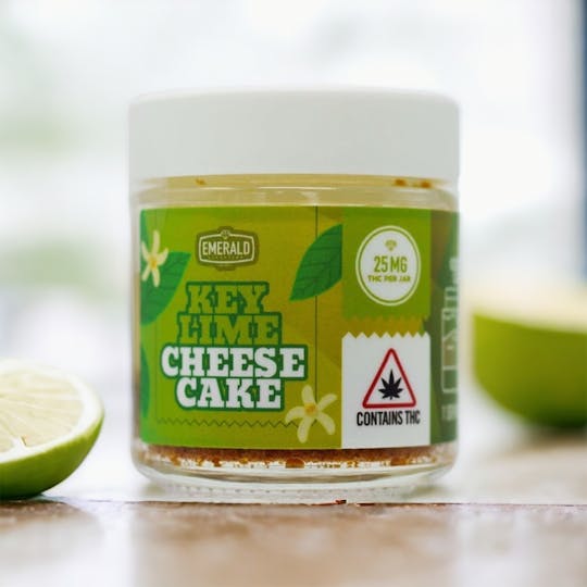 Emerald Elevation Cannabis Co - 25mg RSO Mini Key Lime Cheesecake - 1