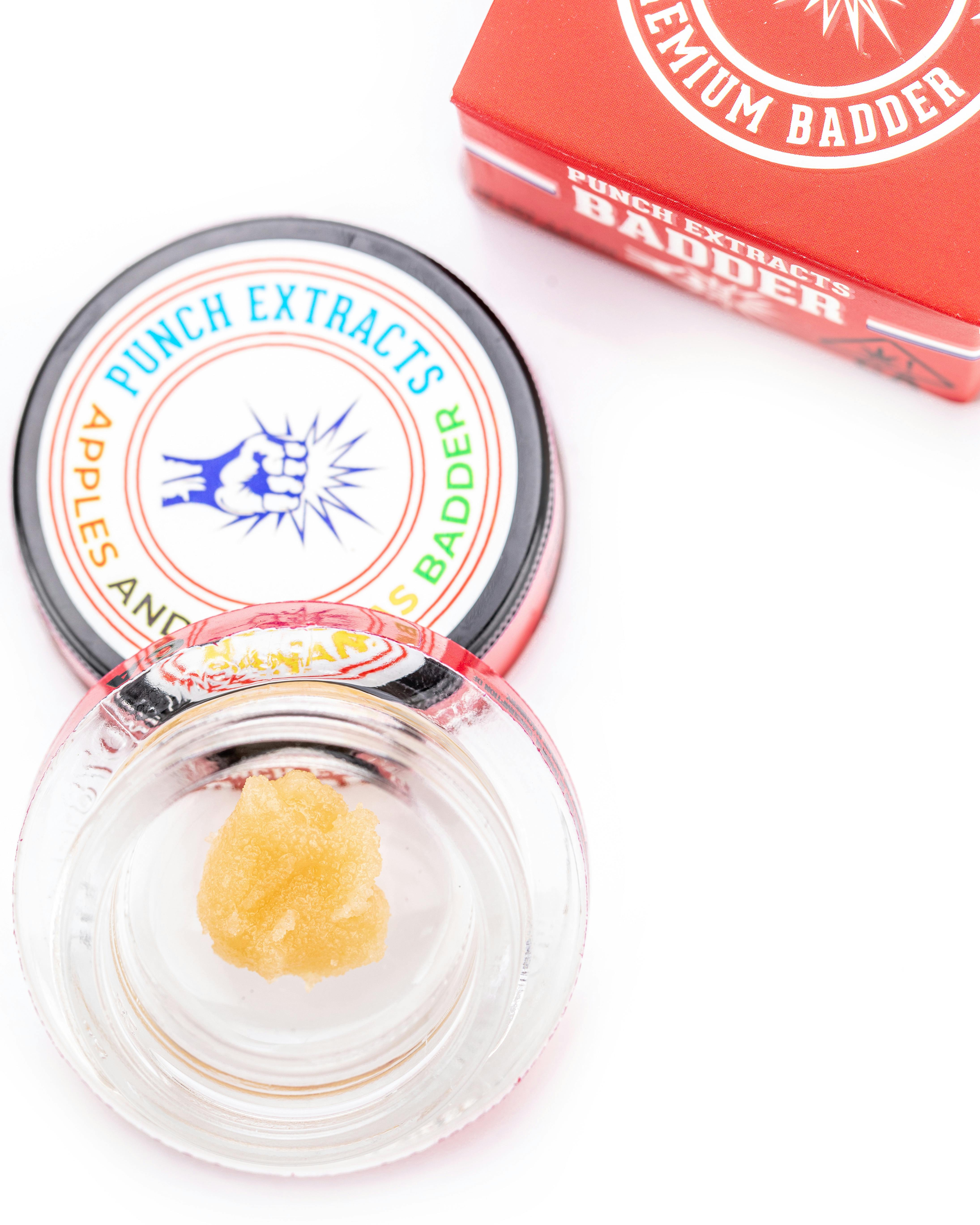 Punch BHO Badder Apples & Bananas Punch Edibles & Extracts
