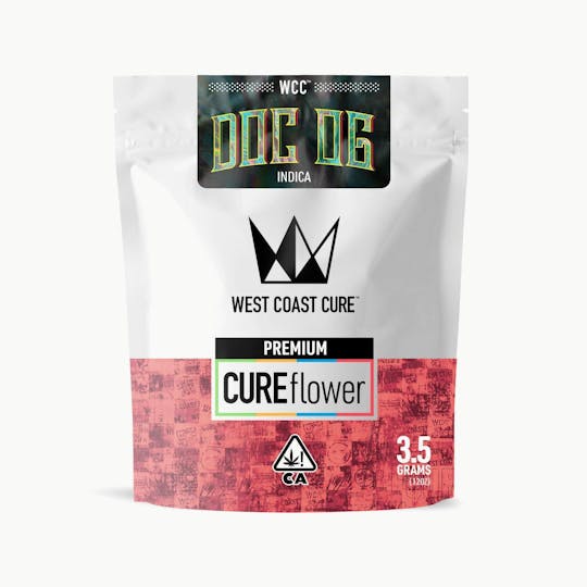 West Coast Cure - Doc OG - 3.5G Premium Flower - 1