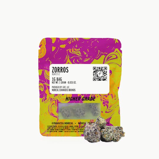 Panacea - Zorros | Indoor Flower Bags | 1g - 1