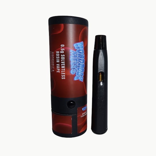 Monopoly Melts - Strawberries & Cream - Half Gram Disposable Live Rosin Cartridge - 1