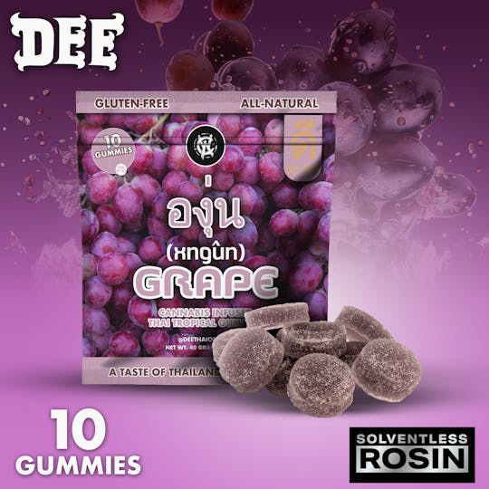 Dee Thai - Dee Thai x West Coast Alchemy | Grape | Gummies - 1