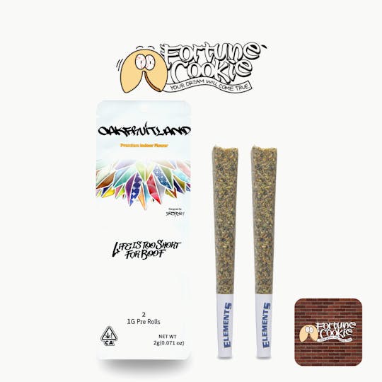 Oakfruitland (OFL) - Fortune Cookie Pre Roll 2g - Dual Pack Series - 1