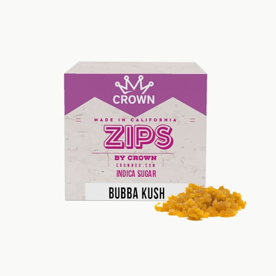 Crown Genetics - Zips Bubba Kush Sugar - 1