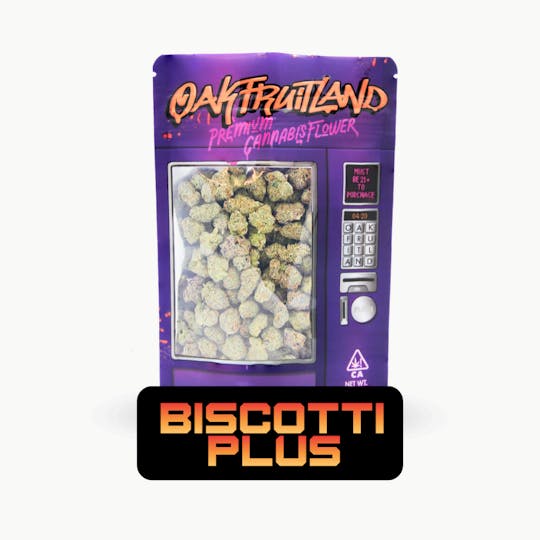 Oakfruitland (OFL) - Biscotti Plus Premium Flower 14g - Funsize Series - 1
