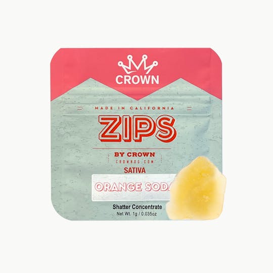 Crown Genetics - Zips Orange Soda Shatter - 1