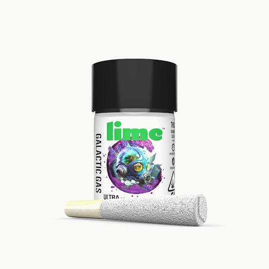 Lime - ULTRA 3g THCA Infused Pre Rolls (5pk) | Galactic Gas - 1
