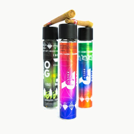 ROLLY - MR BLUNT SLUSHY RUNTZ 1.5G | DIAMOND INFUSED | KIEF TIP - 1