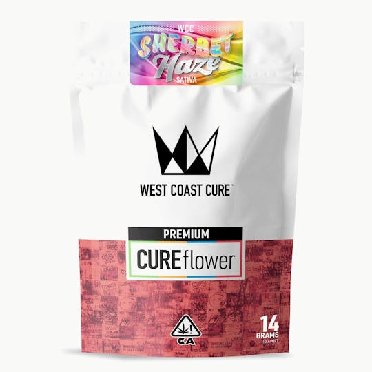 West Coast Cure - Sherbet Haze - 14G Premium Flower - 1