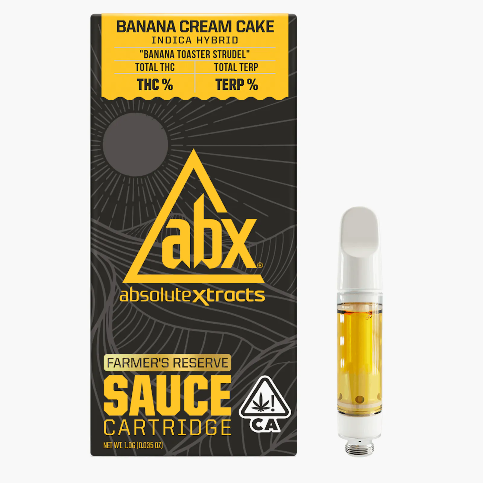 ABX - Banana Cream Cake Farmer's Reserve Sauce Cartridge - 1g