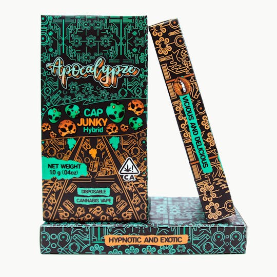 Apocalypze - Cap Junky - Liquid Diamond Vape - 1.0 gram Disposable - 1