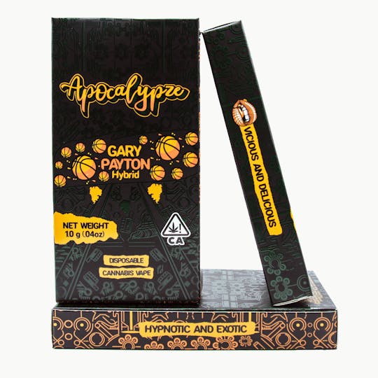 Apocalypze - Gary Payton - Liquid Diamond Vape - 1.0 gram Disposable - 1