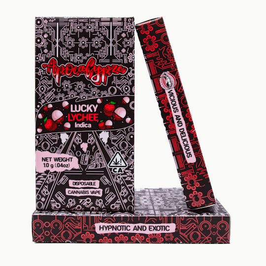 Apocalypze - Lucky Lychee - Liquid Diamond Vape - 1.0 gram Disposable - 1