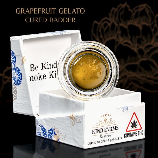 Kind Farms Reserve - Grapefruit Gelato Cured Badder - Kind Farms Reserve - 1