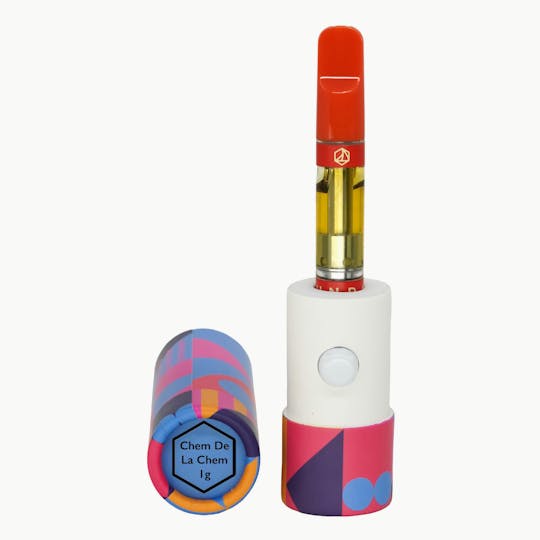 Sunday Extracts - 1g Cured Resin Cartridge Chem De La Chem - 1