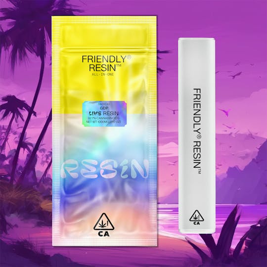 Friendly Brand - GDP 1g Live Resin ALL-IN-ONE - 1